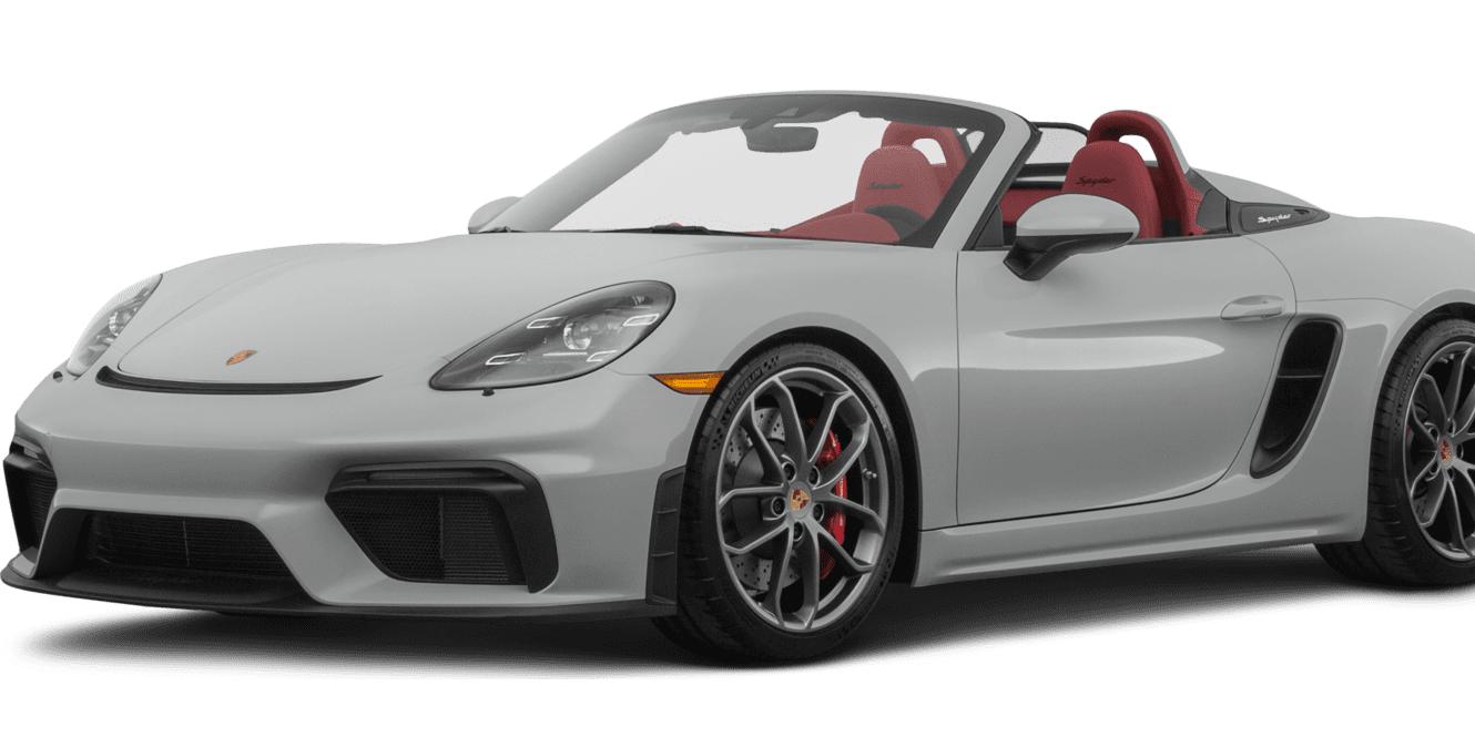 PORSCHE 718 BOXSTER SPYDER 2021 WP0CC2A80MS240390 image